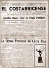 El costarricense: órgano imparcial al servicio de la zona Atlántica, Turrialba y resto del país